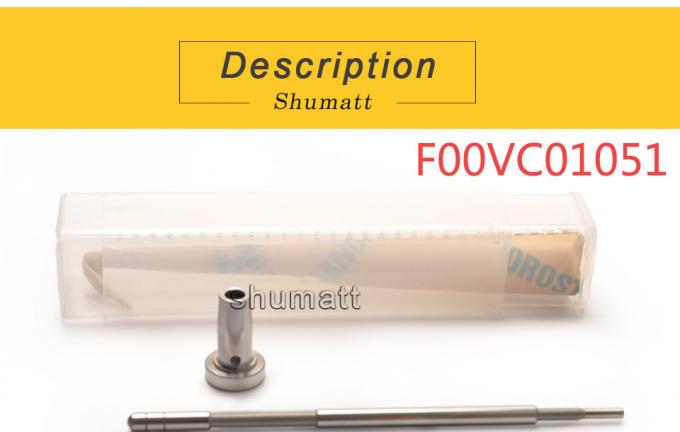 Νέα Shumatt βαλβίδα ελέγχου εγχυτήρων cOem καθορισμένο F00VC01051 για το 0445110181/182/189 εγχυτήρα
